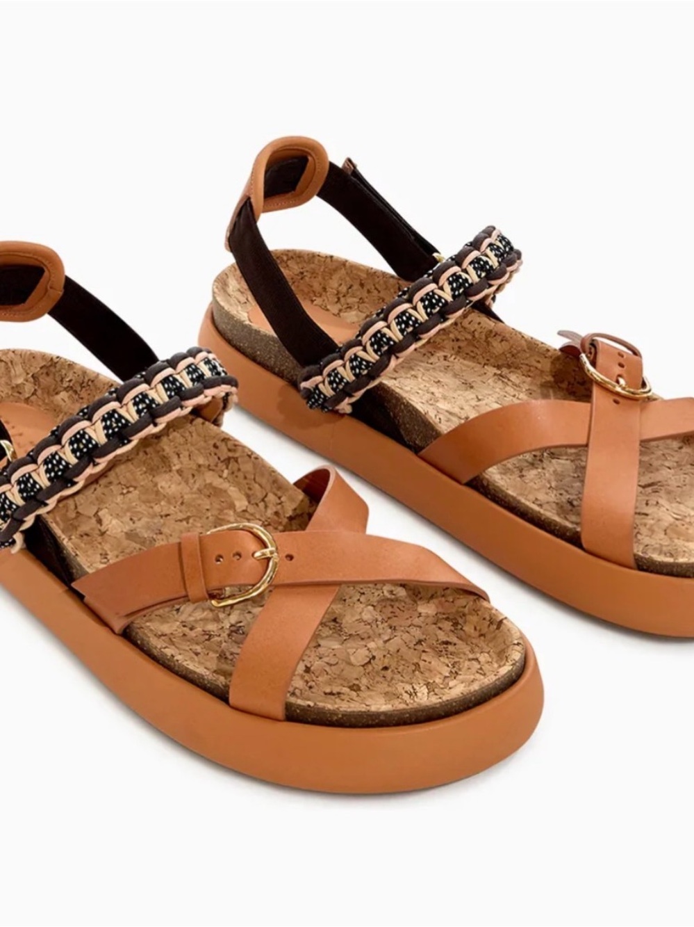 Ulla johnson lilou macrame sandal pecan brown - Picture 5 of 6